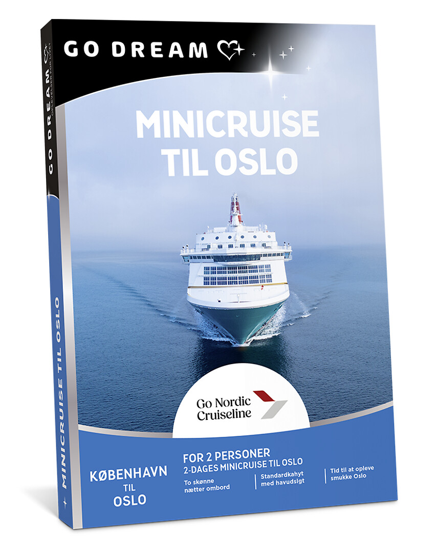 B2B - MINICRUISE TIL OSLO FOR 2 - AFREJSE: SØN-ONSDAG