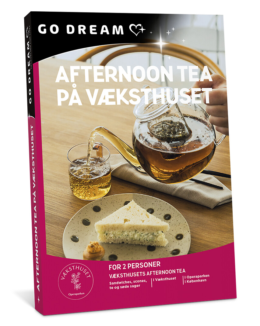AFTERNOON TEA PÅ VÆKSTHUSET