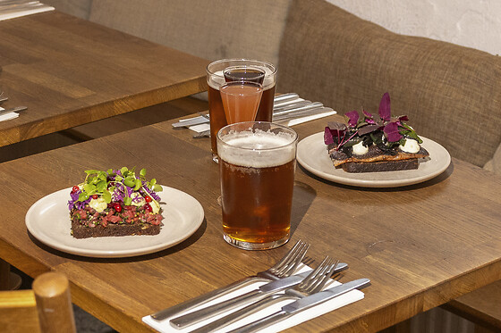 Smørrebrød på Restaurant Norrlyst